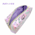 Japan Amenomori Fumika × Sanrio Box Pouch - Kuromi - 3
