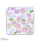 Japan Mofusand Hibiya Kadan Handkerchief - Flower Cat Hydrangea Purple
