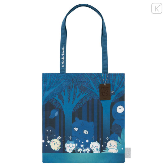 Japan Chiikawa Printed Tote Bag - Chiikawa Park Night Forest - 1