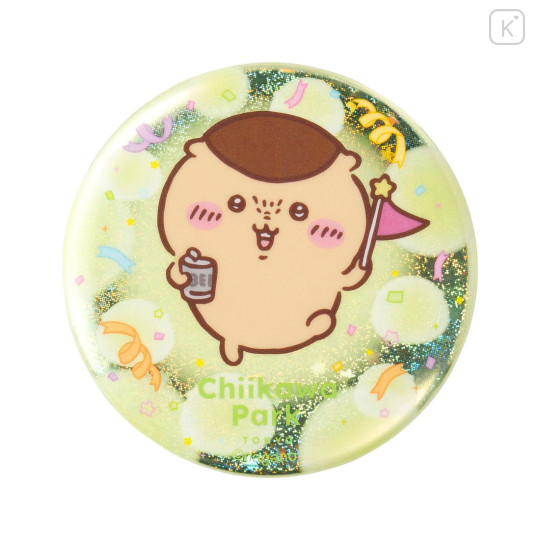 Japan Chiikawa Secret Glitter Can Badge - Chiikawa Park Trading Hologram Flag Blind Box - 8
