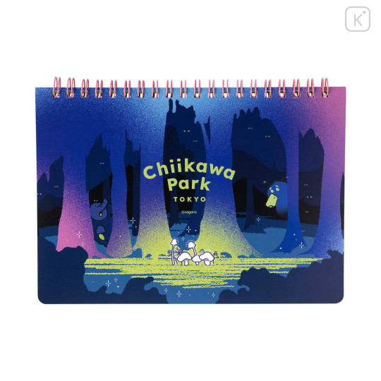Japan Chiikawa B6 Ring Notebook - Chiikawa Park Dark Forest - 2