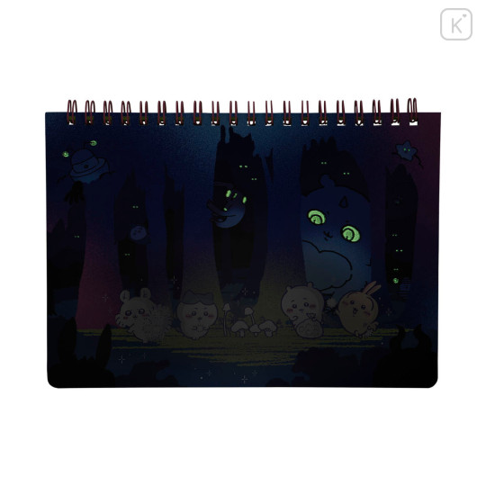 Japan Chiikawa B6 Ring Notebook - Chiikawa Park Dark Forest - 4