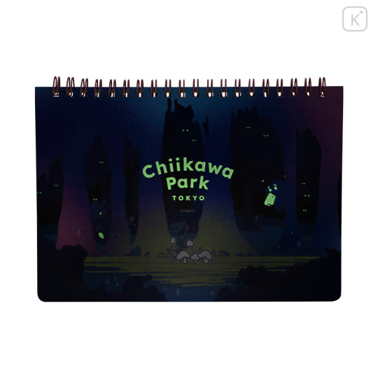 Japan Chiikawa B6 Ring Notebook - Chiikawa Park Dark Forest - 5