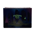 Japan Chiikawa B6 Ring Notebook - Chiikawa Park Dark Forest - 5