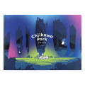 Japan Chiikawa A4 Clear File - Chiikawa Park Dark Forest - 3