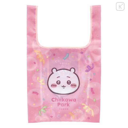 Japan Chiikawa Satin Eco Bag with Pouch - Chiikawa : Chiikawa Park Grand Opening - 4