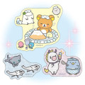 Japan San-X Original Secret Sticker - Universe San-X Town Blind Box - 4