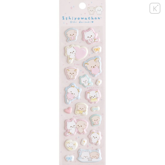 Japan San-X Squishy Sticker - Ishiyowa-chan : Love My Favorite Idol A - 1