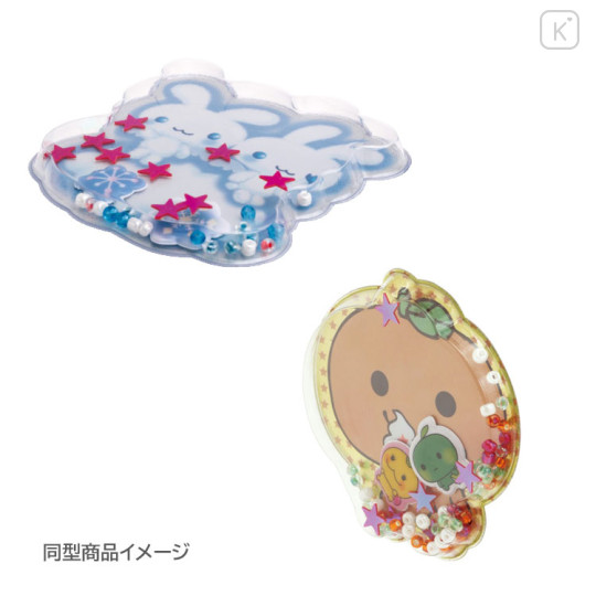 Japan San-X Air-in Mascot Sticker - Monokuro Boo - 2
