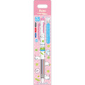 Japan San-X Original EnerGel 3 Color Multi Gel Pen - Mamegoma : Universe San-X Town - 1