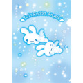 Japan San-X A4 Clear Holder Set - Twin Rabbit Angels - 3