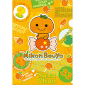 Japan San-X Original A4 Clear Holder Set - Mikan Bouya - 2