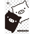 Japan San-X Original A4 Clear Holder Set - Monokuro Boo - 2