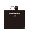 Japan San-X A4 Clear Holder Set - Monokuro Boo - 3