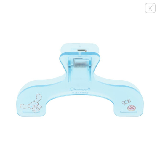 Japan Sanrio Ukanmuri Book Clip - Cinnamoroll : Blue Fun - 3