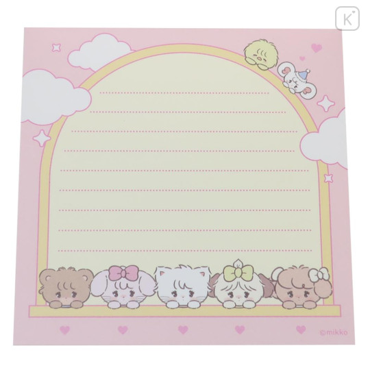 Japan Mikko Illustrations Square Memo - Lil ala mode Yellow - 3