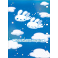 Japan San-X Original 6 Hole Sticker Binder - Twin Rabbit Angels - 3