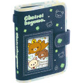 Japan San-X Original 6 Hole Binder - Rilakkuma : Chairoikoguma's Kumakyun Days Denim - 1
