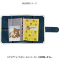 Japan San-X 6 Hole Binder - Rilakkuma : Chairoikoguma's Kumakyun Days Denim - 3