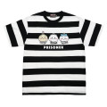 Japan Chiikawa T-shirt (M) - Chiikawa & Hachiware & Usagi : Chiikawa Park Prison Border - 1