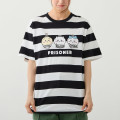 Japan Chiikawa T-shirt (S) - Chiikawa & Hachiware & Usagi : Chiikawa Park Prison Border - 3