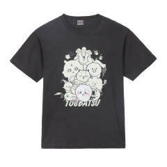 Japan Chiikawa T-shirt (XL) - Anoko & Chiikawa : Chiikawa Park Luminous Monster Battle