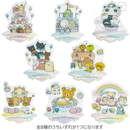 Japan San-X Secret Acrylic Stand - Universe San-X Town Blind Box - 1