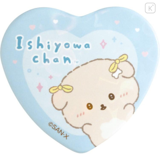 Japan San-X Secret Can Badge - Ishiyowa-chan : Love My Favorite Idol - 4