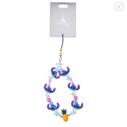 Japan Disney Store 3D Mascot Hand Strap - Stitch : Face Hands-Free Goods - 2