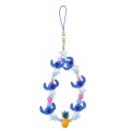 Japan Disney Store 3D Mascot Hand Strap - Stitch : Face Hands-Free Goods - 3