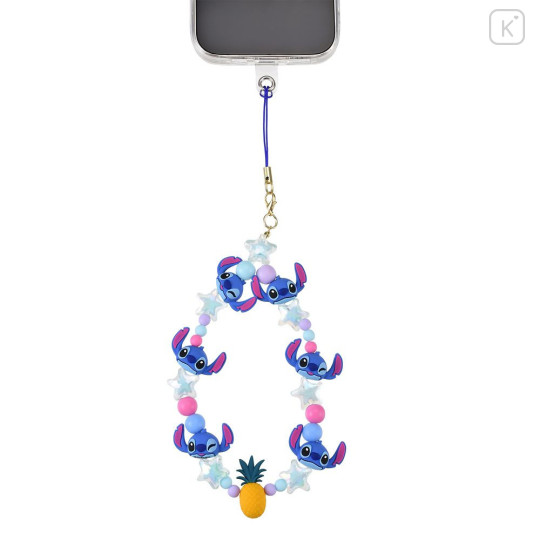 Japan Disney Store 3D Mascot Hand Strap - Stitch : Face Hands-Free Goods - 4