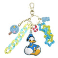 Japan Disney Store Miniature Keychain Bag Charm - Donald : Jingle Jingle Sweets Key Chain Fes - 1