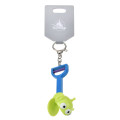 Japan Disney Store Snack Grabber Keychain - Toy Story Little Green Men Aliens : 3D Face Key Chain Fes - 3