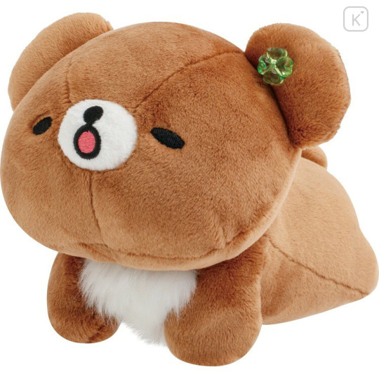 Japan San-X Stretchy Plush Toy - Chairoikoguma : Chairoikoguma's Kumakyun Days - 1