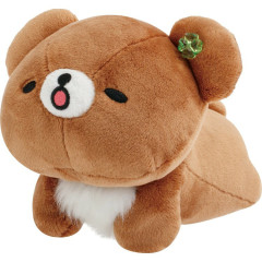 Japan San-X Original Stretchy Plush Toy - Chairoikoguma : Chairoikoguma's Kumakyun Days