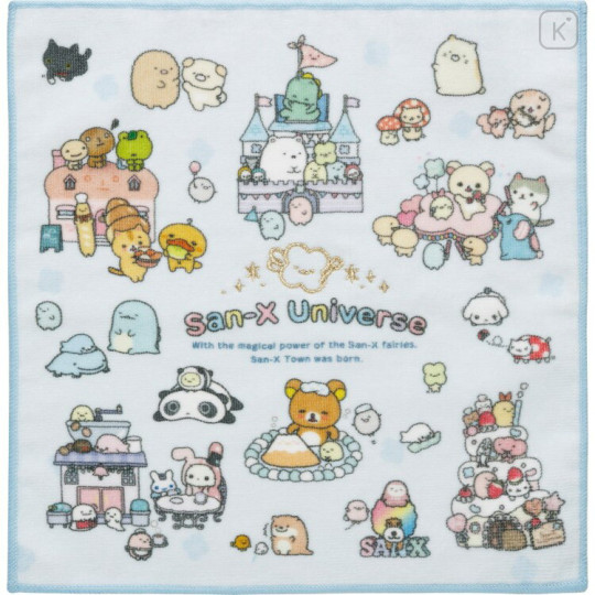 Japan San-X Mini Towel - Universe San-X Town A - 1