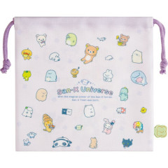 Japan San-x Drawstring Bag - Universe San-X Town B