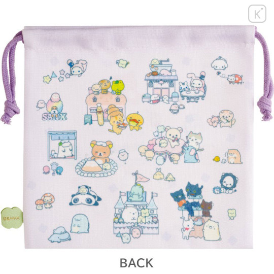 Japan San-x Drawstring Bag - Universe San-X Town B - 2