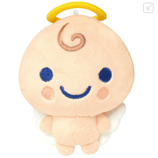 Japan Tamagotchi Mascot Keychain - Chestnut Angel - 1