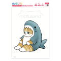 Japan Mofusand Charapita Iron-on Transfer Sheet - Shark Cat - 1