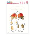 Japan Mofusand Charapita Iron-on Transfer Sheet - Cherry Hat Cat - 1