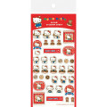 Japan Sanrio Transparent Sticker Sheet - Hello Kitty : Snack Party - 1