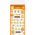Japan Sanrio Transparent Sticker Sheet - Pompompurin : Snack Party - 1