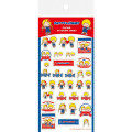 Japan Sanrio Transparent Sticker Sheet - Patty & Jimmy : Snack Party - 1