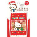 Japan Sanrio Die-cut Memo Pad - Hello Kitty : Snack Party - 1