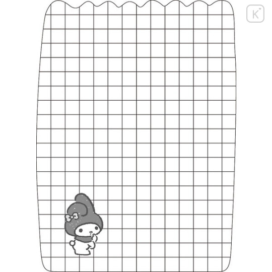 Japan Sanrio Die-cut Memo Pad - My Melody : Snack Party - 2