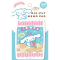 Japan Sanrio Die-cut Memo Pad - Cinnamoroll : Snack Party - 1