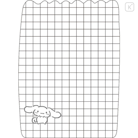 Japan Sanrio Die-cut Memo Pad - Cinnamoroll : Snack Party - 2