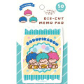 Japan Sanrio Die-cut Memo Pad - Goropikadon : Snack Party - 1