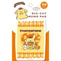 Japan Sanrio Die-cut Memo Pad - Pompompurin : Snack Party - 1
